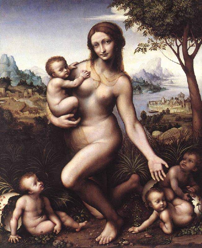 LEONARDO da Vinci Leda France oil painting art